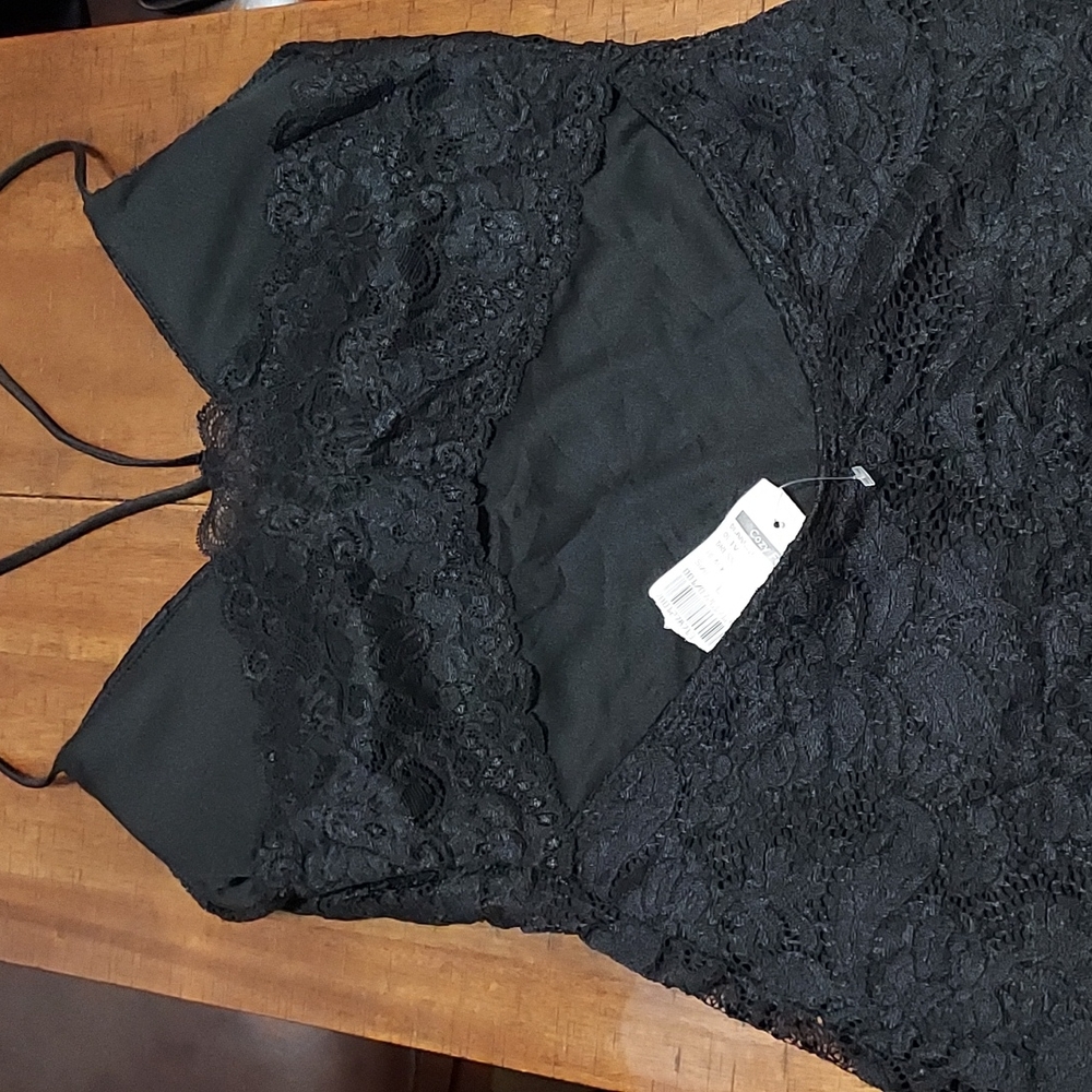 58. Black lace dress NWT - Picture 3 of 5